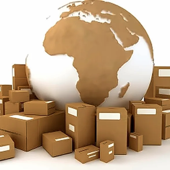 Globe with delivery boxes